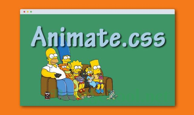 一款基于css3 animation制作的超强特效动画库animate.css